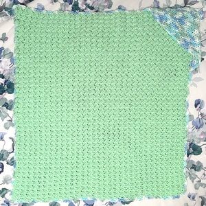 Handmade Crocheted Hooded Swaddling Blanket